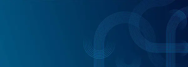 Soyut koyu mavi dalga eğrisi şekli yumuşak eğimli vektör arkaplanı. Akan koyu mavi arka planı olan pankartlar. Hat daireleri, medikal sağlık, ses ve müzik için rahatlatıcı ve huzur verici sanat.