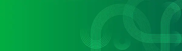 Soyut yeşil dalga arkaplanı. Akan yeşil yumuşak eğimli pankartlar. Eğri şekil, çizgi daireler, rahatlatıcı ve huzur verici sanat tıbbi sağlık, ses ve müzik için.