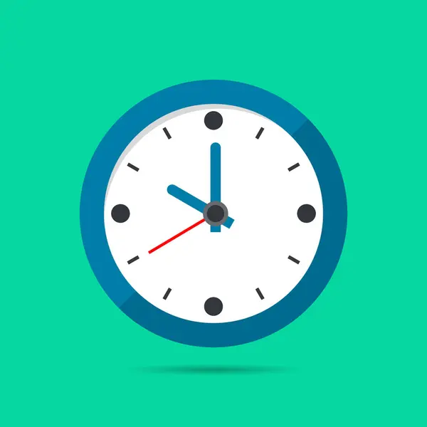 Saat simgesi vektörü, saat yüzlü duvar, saat işareti, saat izole edilmiş saat sembolü, ofis saati klipsi sanatı, web, uygulama ve yaratıcı projeler için iş simgesi tasarımı konsepti. Vektör illüstrasyonu.