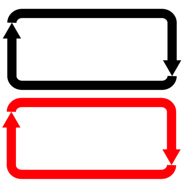 yatay sınır vektörü çizimi