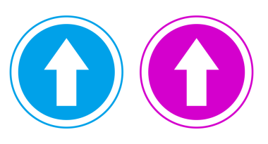 ok simgesinin vektör illüstrasyonu