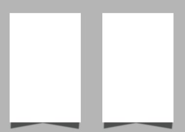 Boş broşür kapağı şablonu. vektör illüstrasyonu.