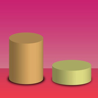 Gelecekçi Çokrenkli Ürün Gösterimi Podyumu