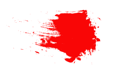 Sert, dokulu kenarları olan koyu kırmızı bir şekle sahip dinamik bir soyut tasarım, hareket ve enerjiyi işaret ediyor..