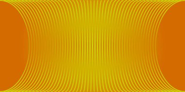 Sıcak altın portakal ve canlı sarı renklerin simetrik bir karışımı dokulu bir eğilim yaratarak sıcaklık ve derinlik hissi uyandırır..