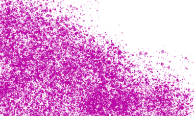 Hareketi ve rengi çağrıştıran enerjik girdaplar ve canlı pembe ve mor tonlardan oluşan soyut bir kompozisyon..