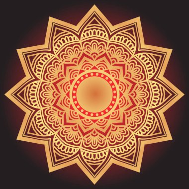 Bu lüks bir Mandala arka plan tasarımı.