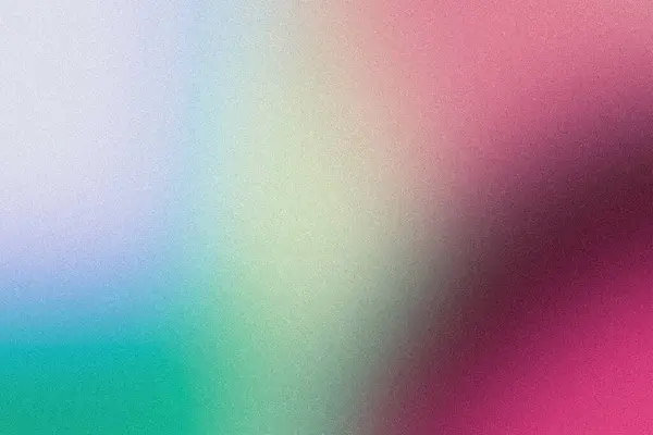 Canlı ve dinamik bir arkaplan. Mavi, yeşil, sarı ve pembe renklerin ince bir ses dokusuna sahip tanecikli bir gradyan karışımı. Modern ve enerjik tasarımlar yaratmak için ideal..