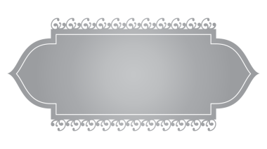 Lüks altın Arap İslami metin kutusu başlık çerçevesi çerçeve kenarlığı süsleme ile ayarlandı