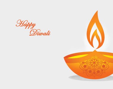 Diwali, Hindistan 'da eşsiz ve renkli bir şekilde kutlanan ışık festivali Mutlu Diwali, ışıkların kutlaması..