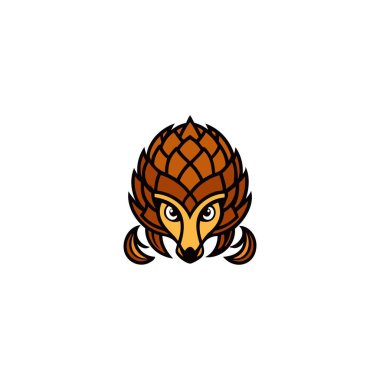 Pangolin Esporta Maskot Logosu Tasarımı. Pangolin Maskot Logosu Tasarımı.