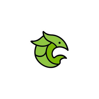 Uzun çizgili sanat logosu olan Pangolin. Bu bir Pangolin çizim dosyası..