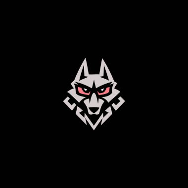 Wolf Cool Logosu. Kurt logosu satılık. Modern ve profesyonel moda Wolf logosu..