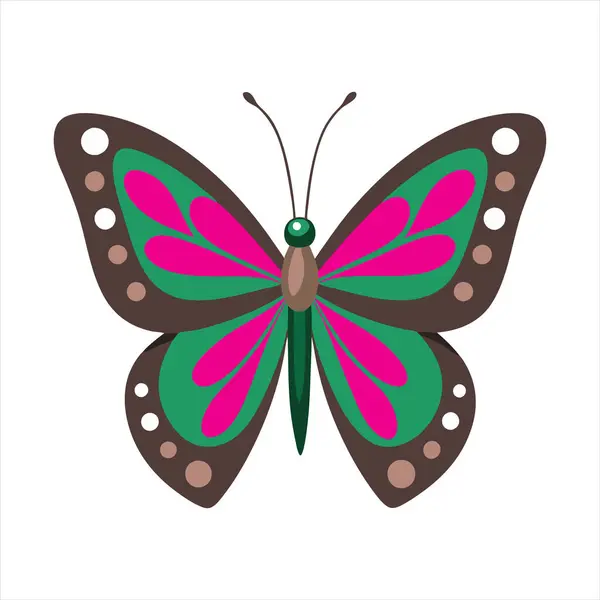 Kelebekler illüstrasyon sanatı