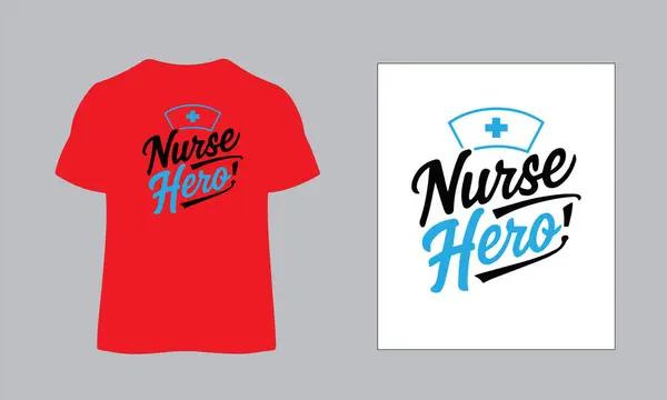 stock vector Nurse T shirt Design with template.this is editeable nurses t shirt vector design