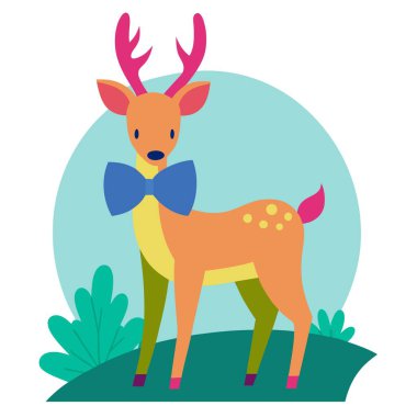 geyik çizimi dosyası