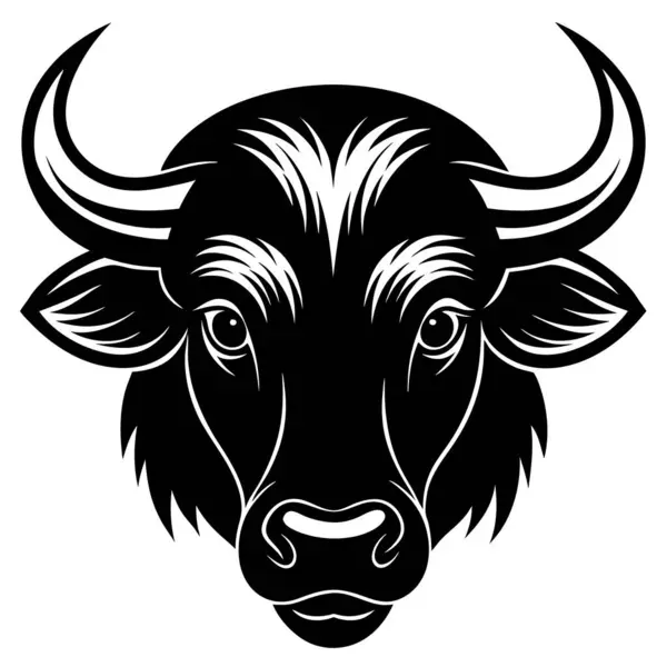 Bizon silueti tasarım vektör sanatı