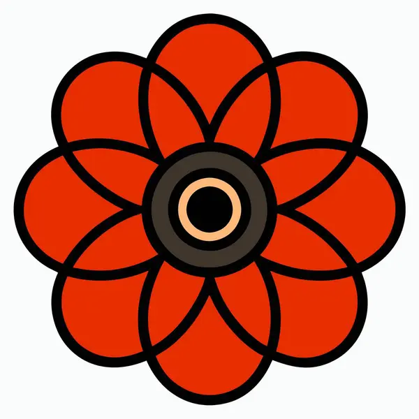 Çiçekler ve botanik illüstrasyon dosyası vektörü