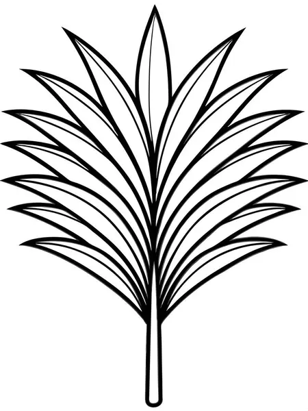 Beyaz arka planda çiçek ve botanik boyama sayfası