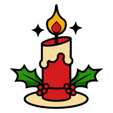 Noel illüstrasyon vektör tasarımı