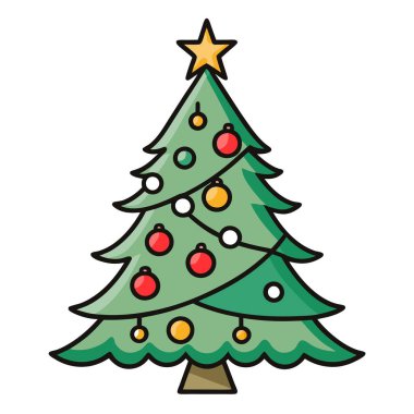 Noel temalı vektör tasarımı