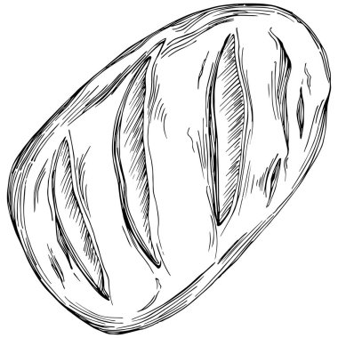 Bread hand drawn illustration