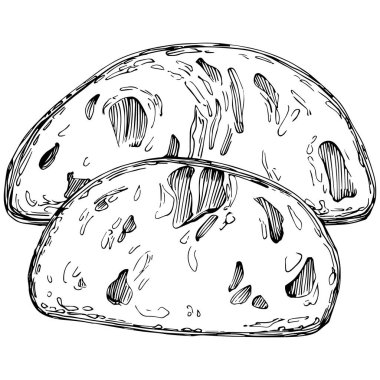 Bread hand drawn illustration