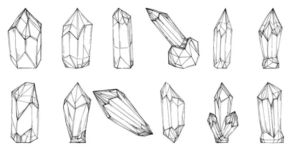 Ilustración Vectorial Diamante Elemento Geométrico Abstracto — Vector de stock