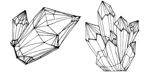 Ilustração Vetorial Diamante Elemento Geométrico Abstrato —  Vetores de Stock
