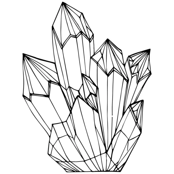 다이아몬드의 추상적 기하학적 — 스톡 벡터