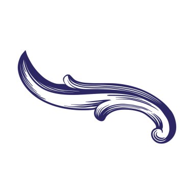 Border and Frame with baroque style. Ornament elements for your design. Black and white color. Floral engraving decoration for postcards or invitations for social media.