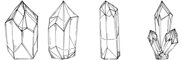 Ilustración Vectorial Diamante Elemento Geométrico Abstracto — Archivo Imágenes Vectoriales