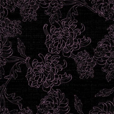 Kasımpatı desenli kusursuz çiçek deseni. Bahar; yaz tatilleri hediyeleri ve hediye ambalaj kağıtları, tekstil, ambalaj; kumaş, duvar kağıdı.