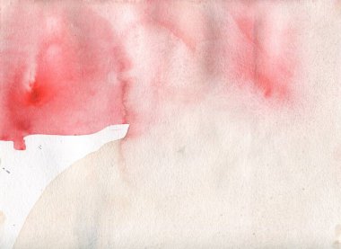 Suluboya Özgün Çağdaş Sanat. Eski model kağıt.