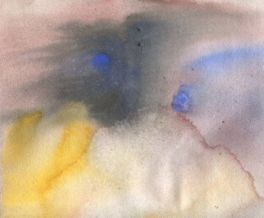 Suluboya Özgün Çağdaş Sanat. Eski model kağıt.