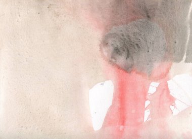 Suluboya Özgün Çağdaş Sanat. Eski model kağıt.