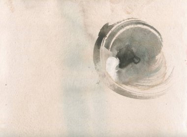 Suluboya Özgün Çağdaş Sanat. Eski model kağıt.