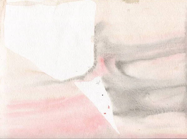 Suluboya Özgün Çağdaş Sanat. Eski model kağıt.