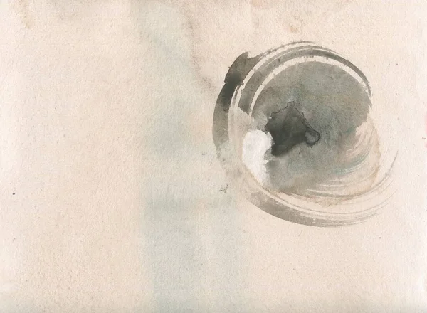 Suluboya Özgün Çağdaş Sanat. Eski model kağıt.