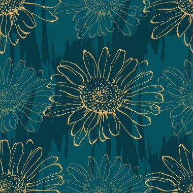 Botanik arka planda papatyalar ve duvar dekorasyonu veya düğün için minimalist çiçekler. El yapımı şifalı otlar, davetiye için zarif yapraklar. Randevu kartını sakla. Botanik kırsal