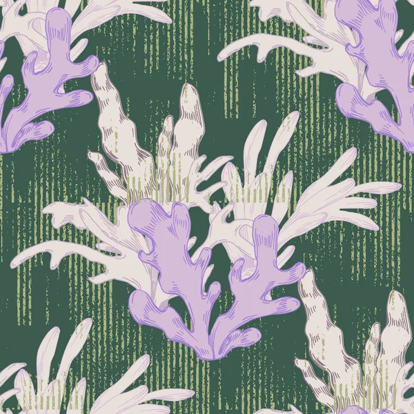 El çizimi mercanlar pürüzsüz desen, sualtı arka planı, tekstil, afiş, duvar kağıtları, ambalaj - vektör tasarımı için harika.