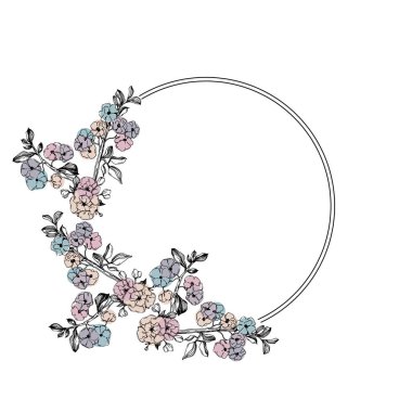 Japon kiraz çiçekli sakura pürüzsüz desen. Keten kumaş, duvar kağıdı arka plan. Kiraz çiçekleri tekstil baskısı, bahar ağacı çiçeği kumaşı, gül rengi basit çiçekler..