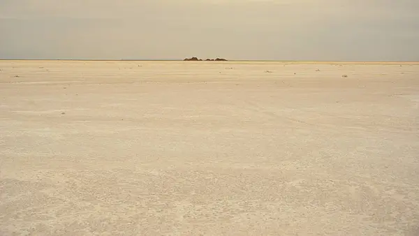 stock image Salt desert in the Danakil Depression