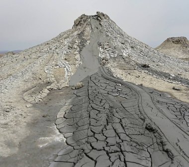 Azerbaycan, Qobustan Absheron Yarımadasında Çamur Volkanları