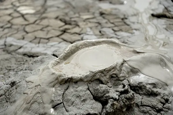 stock image Azerbaijan Qobustan Mud Volcanoes on the Absheron Peninsula