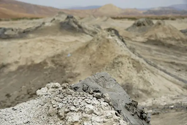 stock image Azerbaijan ,Qobustan Mud Volcanoes on the Absheron Peninsula