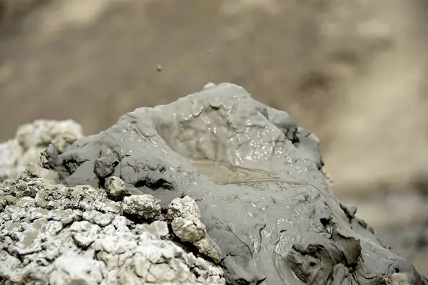 stock image Azerbaijan ,Qobustan Mud Volcanoes on the Absheron Peninsula