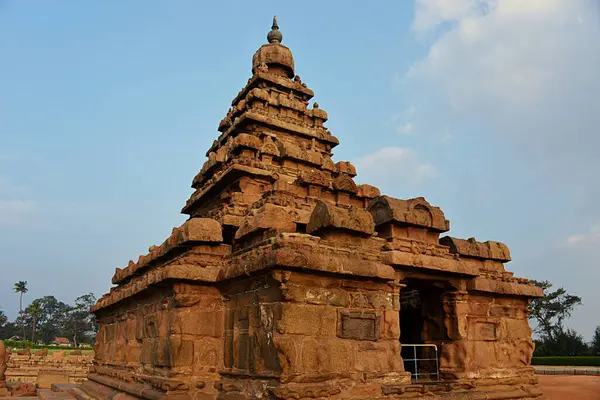 stock image INDIA MAMALLAPURAM, Indian city in the southern state of Tamil Nadu. Today Mamallapuram is an archaeological park listed as a UNESCO World Heritage Site.