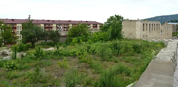 stock image NAGORNO KARABAKH SHUSHI 19/06/2017 Buildings destroyed during the war between Armenia and Azerbaijan