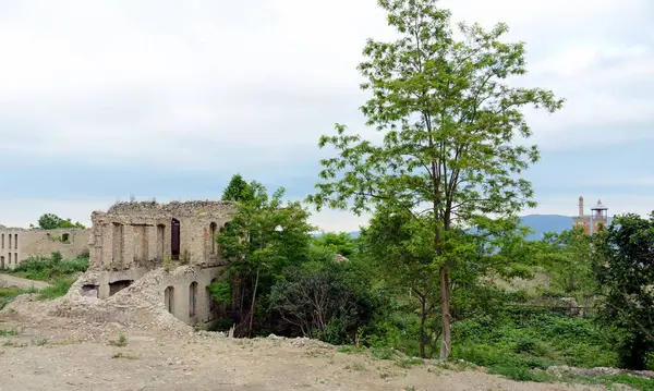 stock image NAGORNO KARABAKH SHUSHI 19/06/2017 Buildings destroyed during the war between Armenia and Azerbaijan